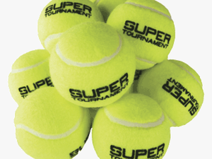 Pack Of 12 Super Tournament Tennis Balls - Soft Tennis
