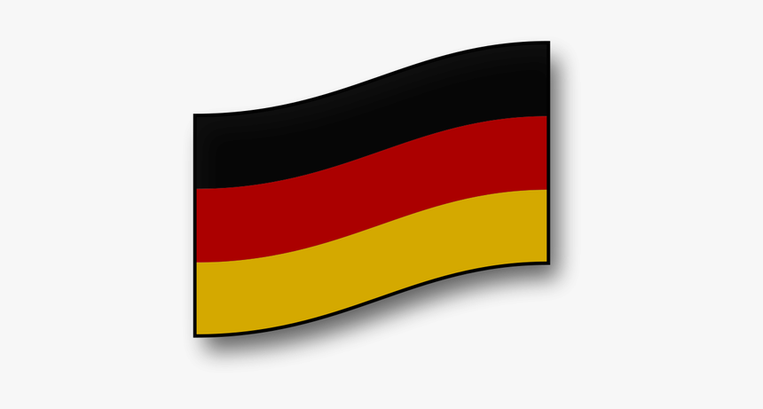 German Flag Vector Drawing - Ban