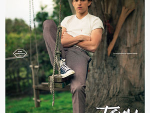 Tom Holland Covers Man About Town - Man About Town Tom Holland