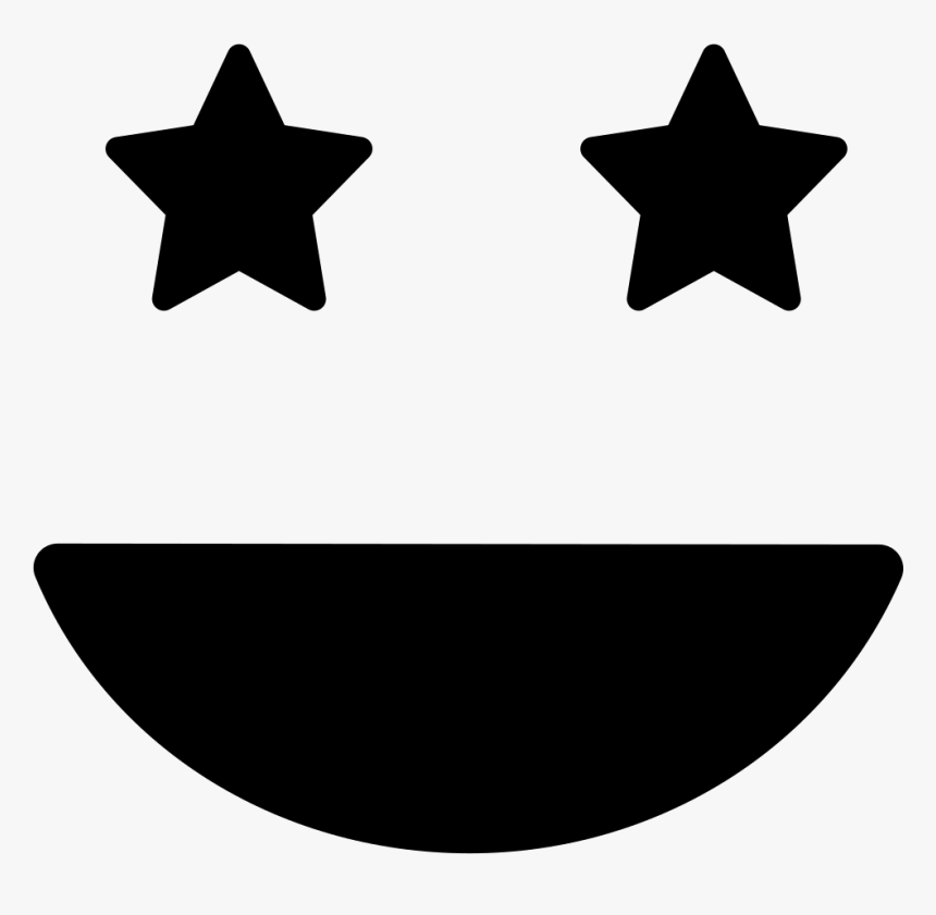 Smiling Happy Emoticon Square Face With Eyes Like Stars - You Hurt Your Girlfriend