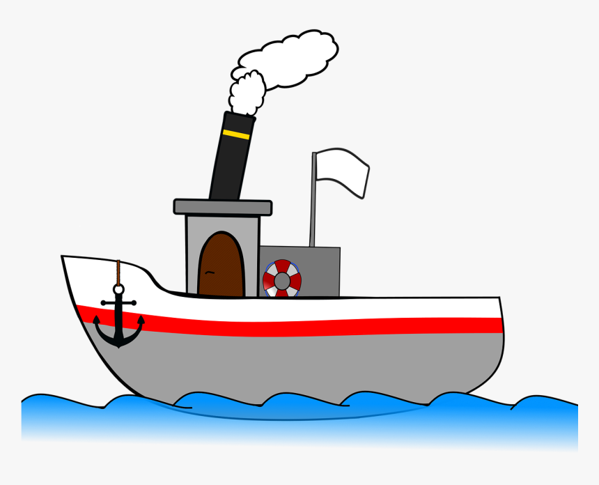 Clip Art Steamboat Steamship - S