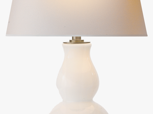 White Glass Table Lamp 
 Class Lazyload Lazyload Fade - White Base Lamp