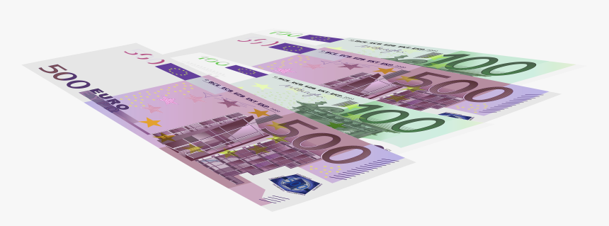 Transparent Stack Of Paper Clipart - Piggy Bank Euro