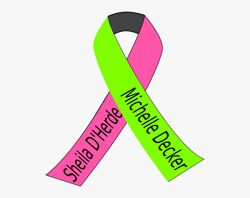 Breast Lymphoma Cancer Ribbon Clip Art - Lymphoma And Breast Cancer Ribbon