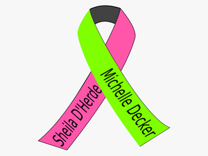 Breast Lymphoma Cancer Ribbon Clip Art - Lymphoma And Breast Cancer Ribbon