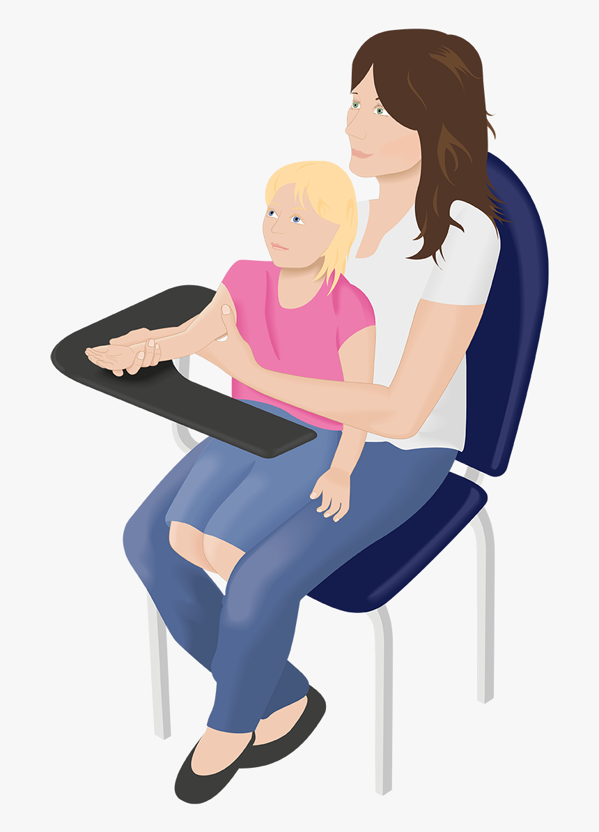 Minimise Stress For Children During Capillary Blood - Sitting