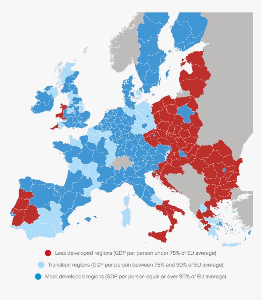 Eu Regions Gdp Per Capita 2018