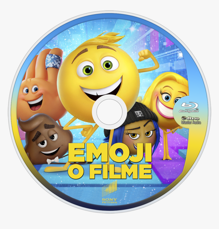 The Emoji Movie Bluray Disc Image - Emoji Movie Poster