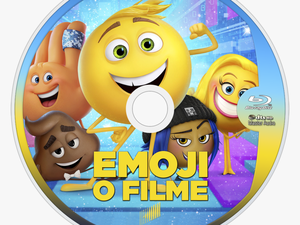 The Emoji Movie Bluray Disc Image - Emoji Movie Poster