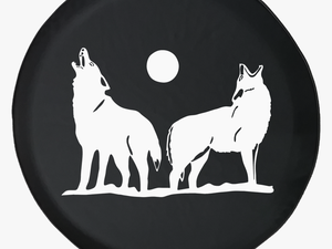Wolves Howling In The Moonlightoffroad Jeep Rv Camper - Kunming Wolfdog