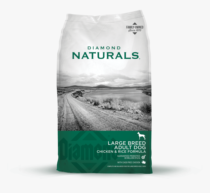 Large Breed Adult Dog Front Of Bag - Diamond Naturals Puppy Food