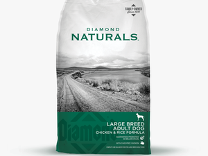 Large Breed Adult Dog Front Of Bag - Diamond Naturals Puppy Food