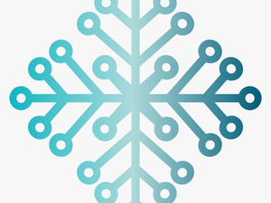 Snowflake Silhouette Christmas Pattern - Christmas Day