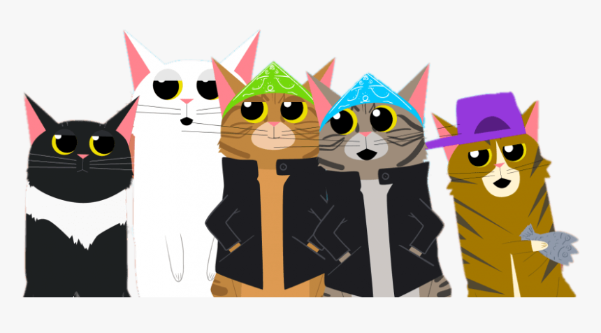 The Pets Factor Cat Gang - Cartoon