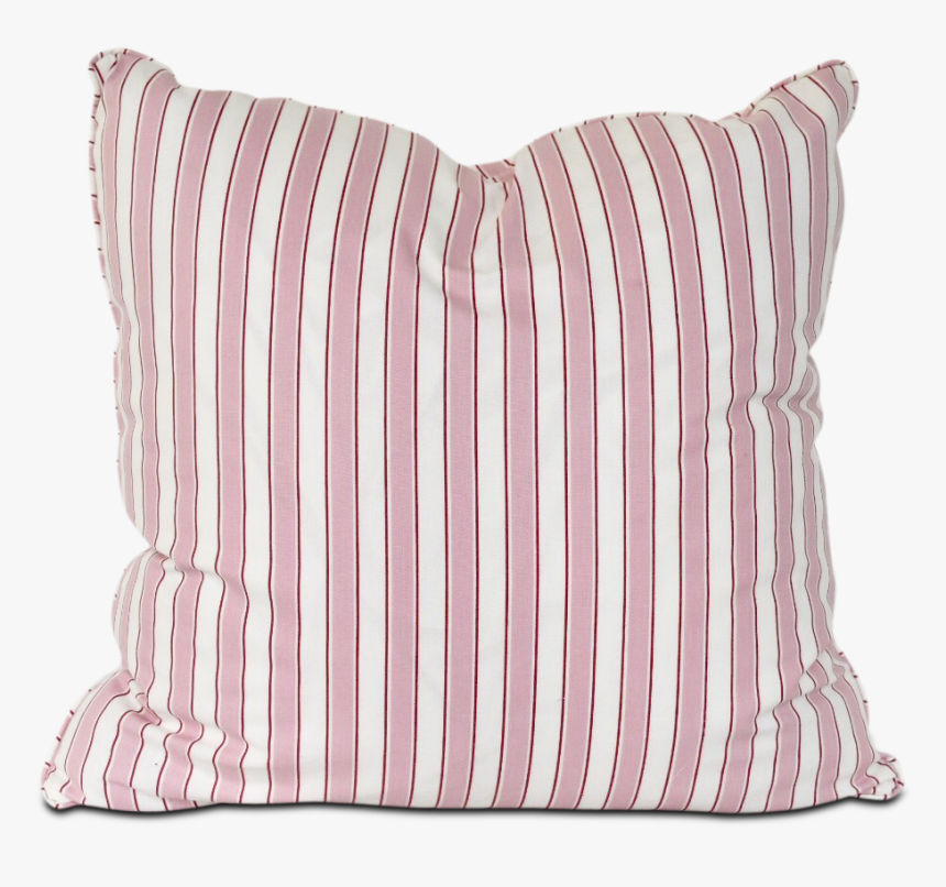 Pink And White Striped Cushions