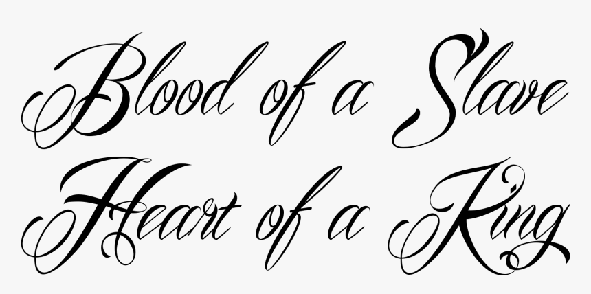Blood Of A Slave Heart Of A King Quote