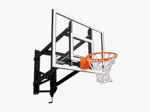 Gs54 Wall-mount Basketball Hoop By Goalsetter - Basketball Frame Wall Mount Size