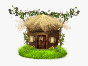 House On The Rock Clipart Clip Royalty Free Png Rock - Grass House Png