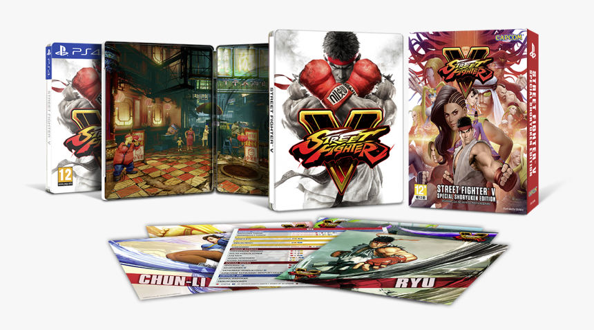 Street Fighter V 5 Steelbook Edi