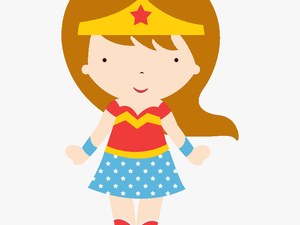 Transparent Baby Clipart - Clipart Cute Wonder Woman