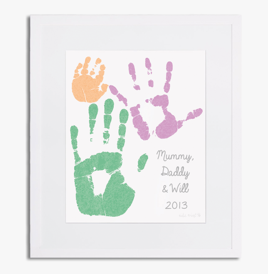Child Handprint Png - Mummy Dadd