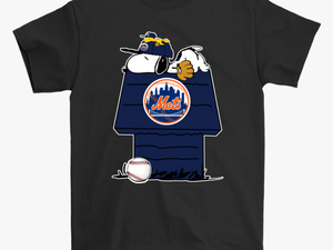 New York Mets Snoopy And Woodstock Resting Together - Logos And Uniforms Of The New York Mets
