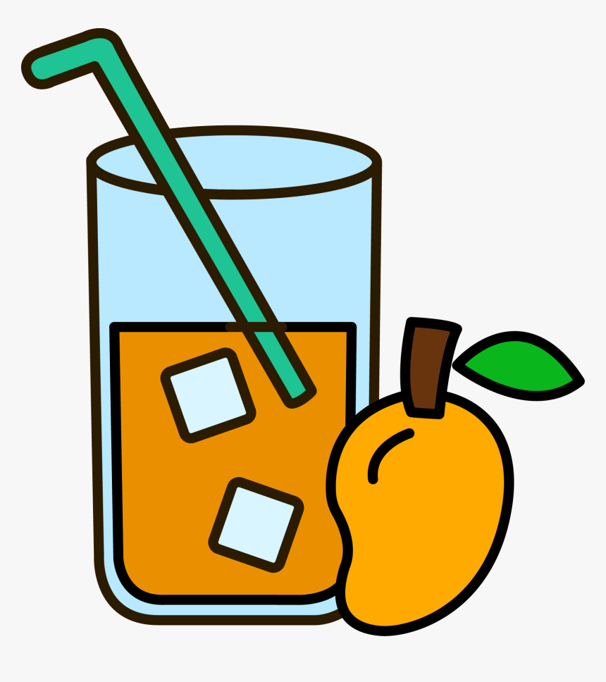 Mango Juice Clipart - Transparen