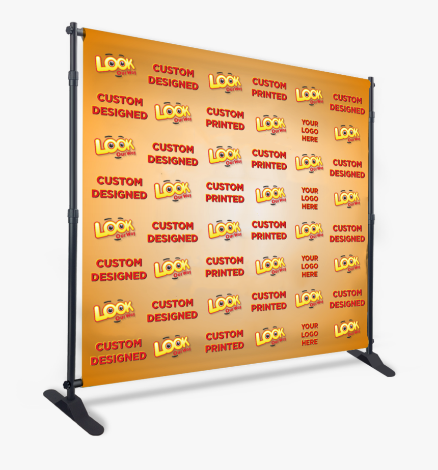 Custom Printed Step And Repeat Backdrop Banner 8ft - 10ft X 12ft Banner