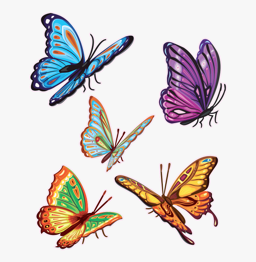 Butterflies Swarm Png