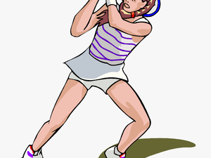 - Clipart Female Tennis Players Transparent Png 