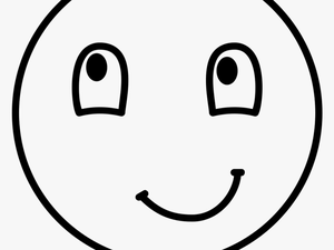 Laughing Face Coloring Page - Smiley