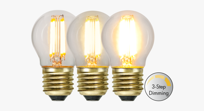 Led Lamp E27 G45 Soft Glow 3-step - Led Lamp