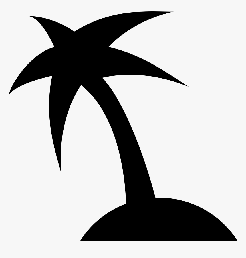 Clipart Royalty Free Library Shapes Svg Palm Tree - Palm Tree Symbol Png