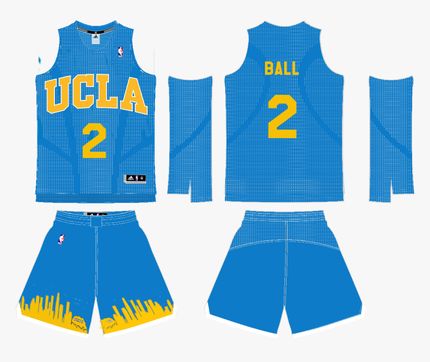 Transparent Basketball Jersey Png - Ucla Basketball Jersey Design