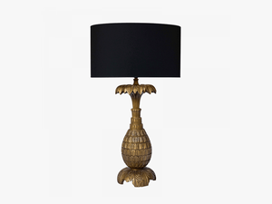 Large Gold Pineapple Lamp - Lamp