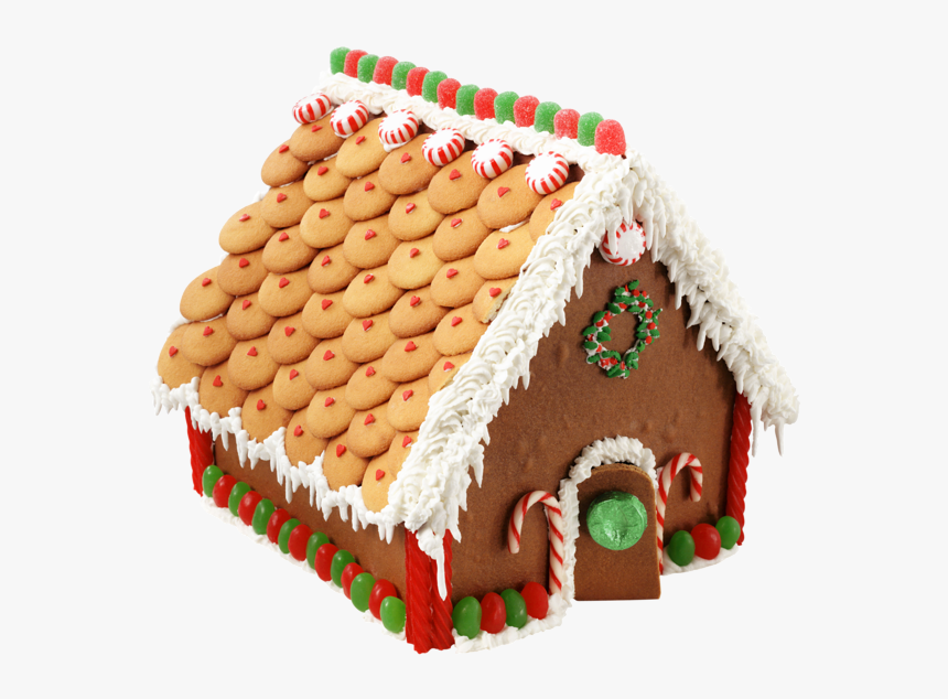 Large Transparent Gingerbread House Png Picture - Traditional Germany Gingerbread House