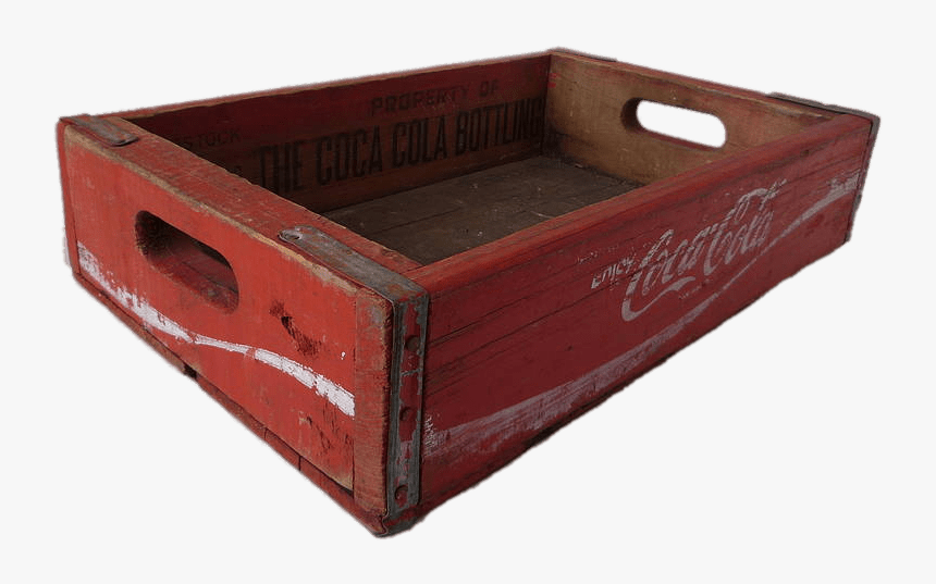 Long Vintage Coca Cola Crate - W