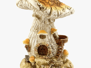 Toadstool Fairy Garden House - Figurine