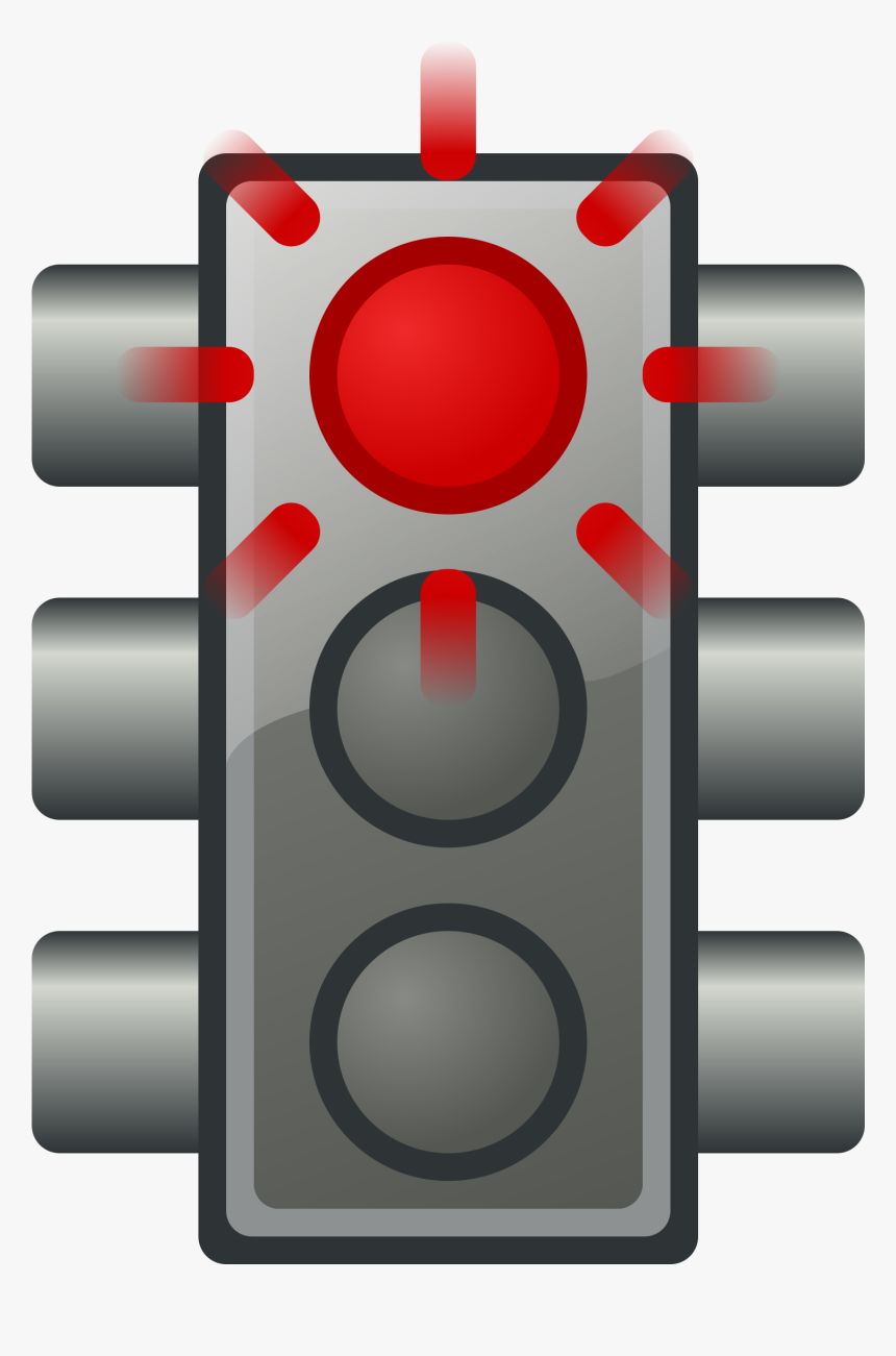 Clipart Red Light - Traffic Ligh