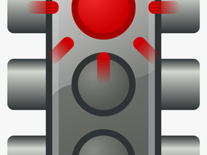 Clipart Red Light - Traffic Light Red Sign
