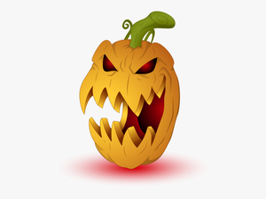 Scary Pumpkin Png - Scary Halloween Pumpkin Clipart