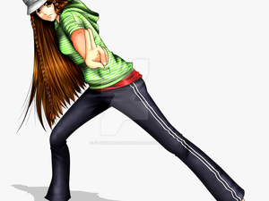 Ninja Girl Commission By Flyingpings On Deviantart - Hip Hop Anime Girl