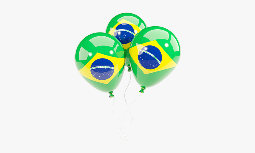 Download Flag Icon Of Brazil At Png Format - Pakistan Flag Balloons Png