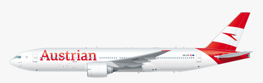 Airbus - Austrian Airlines Plane Png