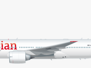 Airbus - Austrian Airlines Plane Png
