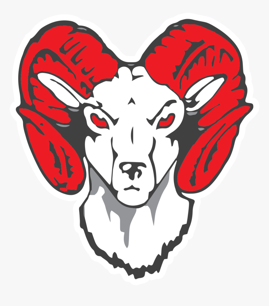 Jpg Royalty Free Ram Horns Clipart - Desert Mirage High School Logo
