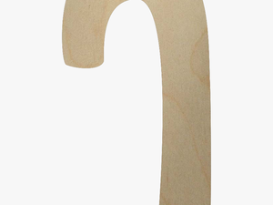 Wooden Candy Cane Shape - Wooden Candy Cane