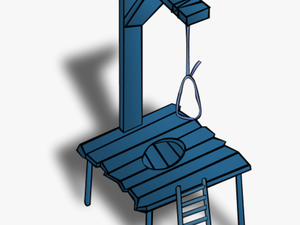 Gallows Death By Hanging Noose - Capital Punishment Clipart