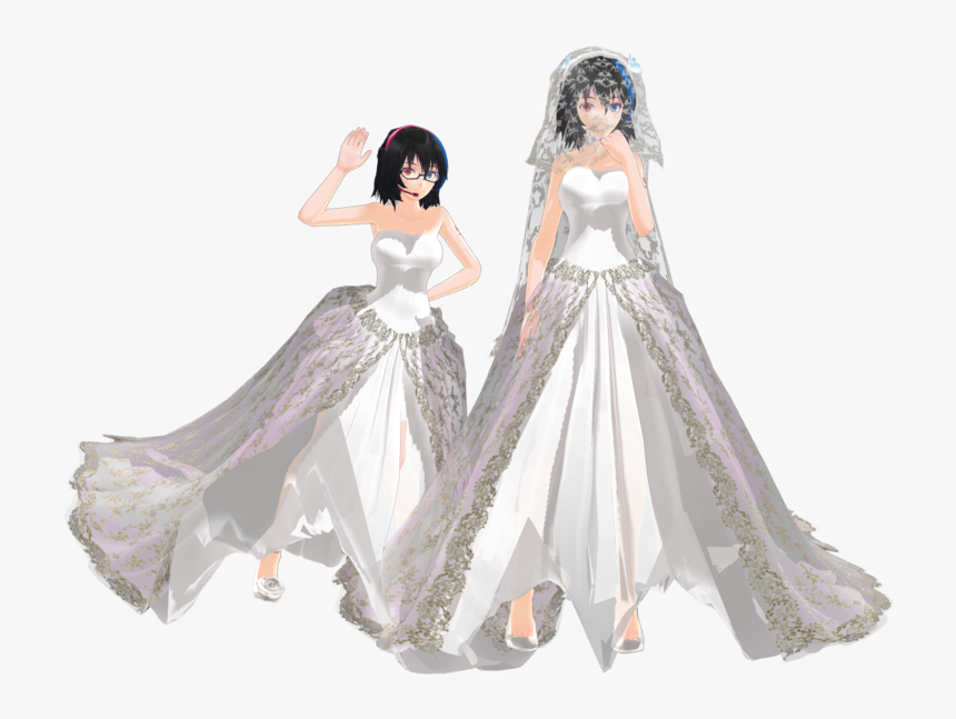 Anime Wedding Dresses Photo - We