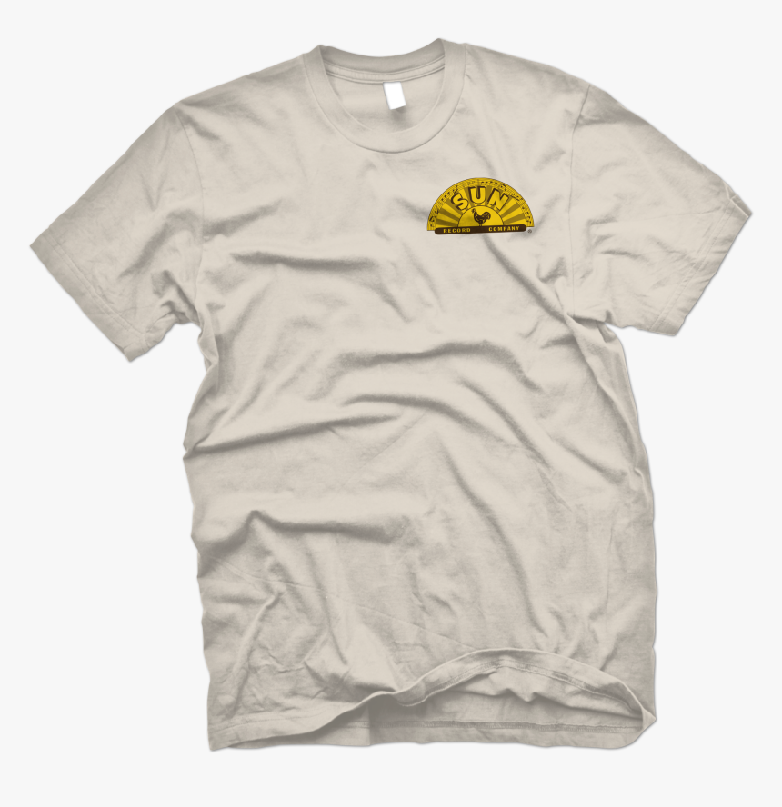 Sun Records Half Sun Crest Tee-cream - Best Hd Fishing T Shirt Designs